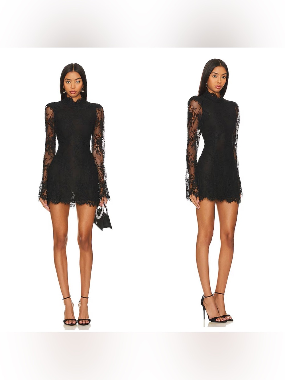 NWT Stone Cold Fox x REVOLVE Noosa Mini Dress in Black